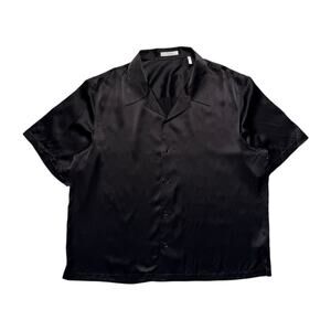Silk essential button down